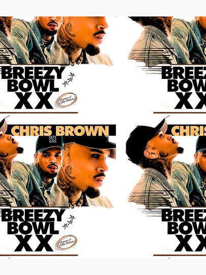 Chris brown tour Backpack