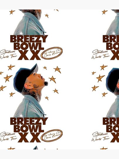 Chris brown tour Backpack