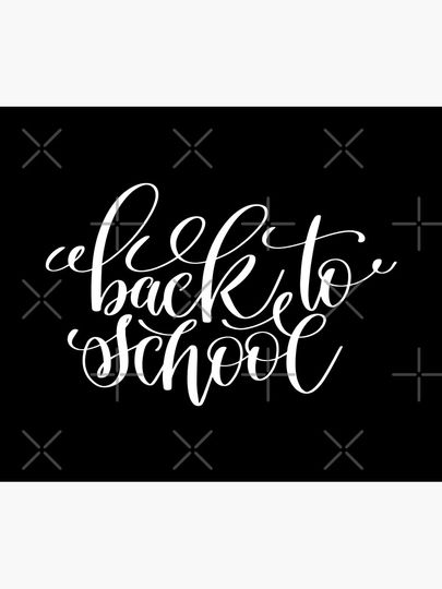 Back To School Throw Blanket