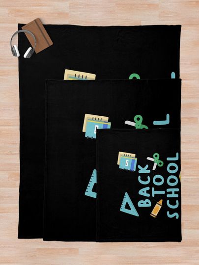Back to School Homeschooling Homeschool Throw Blanket
