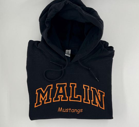 Custom Embroidered Hoodie with Personalized Text Halloween Hoodie