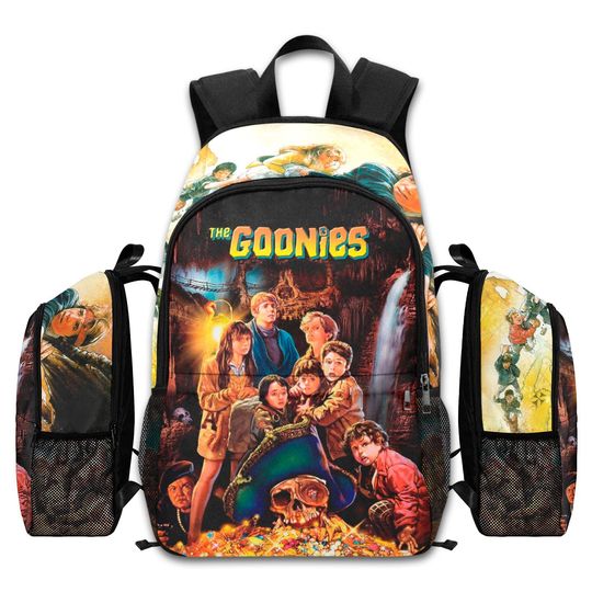 The Goonies Movie Art Backpack - Classic 80s Adventure