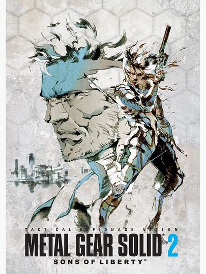 Metal Gear Solid 2 poster Poster