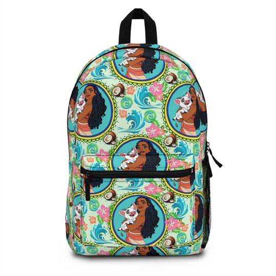 Moana Backpack, Disney Backpack, Back to School Book Bag