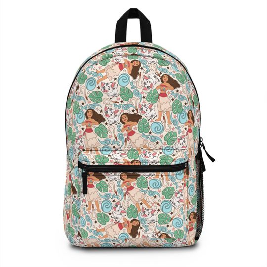 Moana Backpack, Disney Backpack, Back to School Book Bag