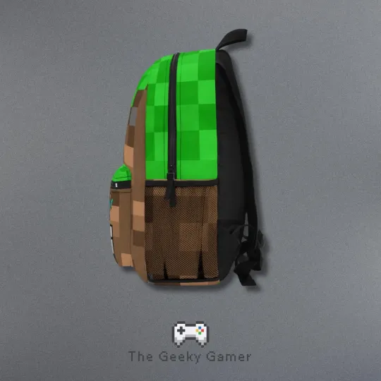 Personalized Gamer Backpack | Personalized Creeper Backpack | Gamer Gift