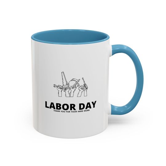 Factory Star Mug Labor Day Drinkware Thankful Gift Cup Hard Work Honor