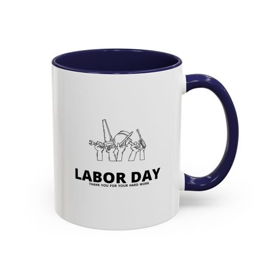 Factory Star Mug Labor Day Drinkware Thankful Gift Cup Hard Work Honor