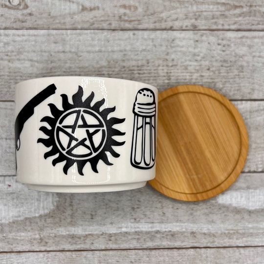 Supernatural Dean Sam Winchester Inspired Plant Pot