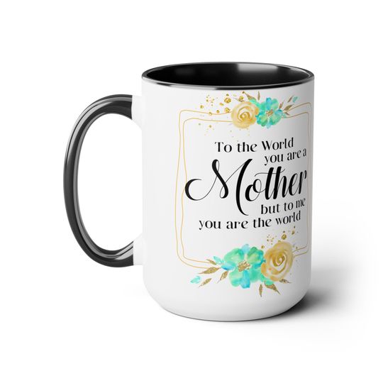 MotherS Two-Tone Coffee Mug