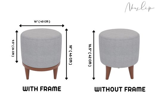 Ocean Theme Pouf - Moody, Stylish, Functional Footstool