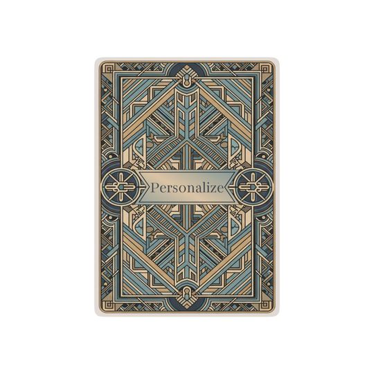 Personalized Poker Playing Cards, Game Night Gift Set, Vintage Playing Cards