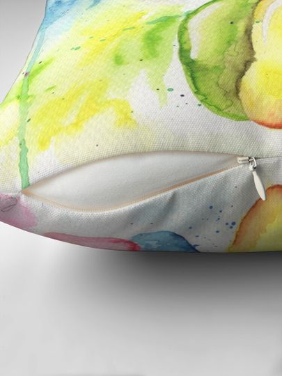 Rainbow balloon dog Pillow