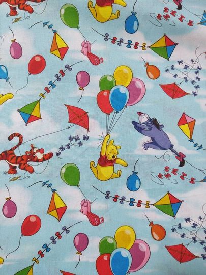 Winnie the Pooh & Friends Cotton Crib Sheet & Nursery Bedding , Crib Cover for Baby