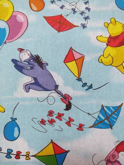 Winnie the Pooh & Friends Cotton Crib Sheet & Nursery Bedding , Crib Cover for Baby
