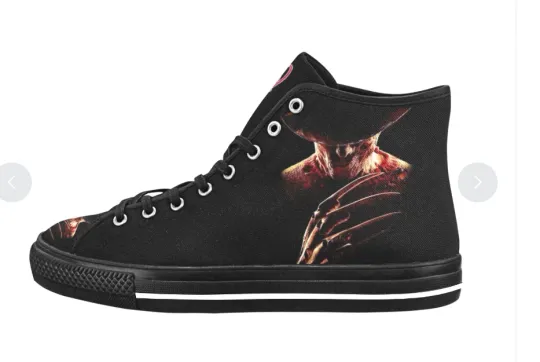 Freddy Krueger Custom Men's High Top Sneakers Art Shoes