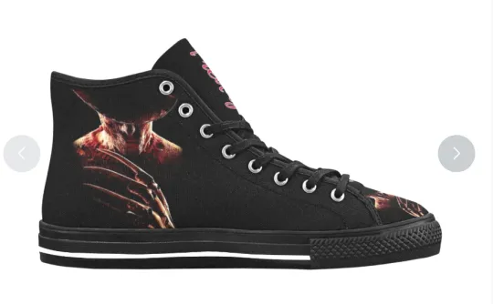 Freddy Krueger Custom Men's High Top Sneakers Art Shoes