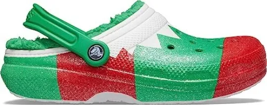 Unisex Classic Holiday Lined Clogs, Fuzzy Clogs,