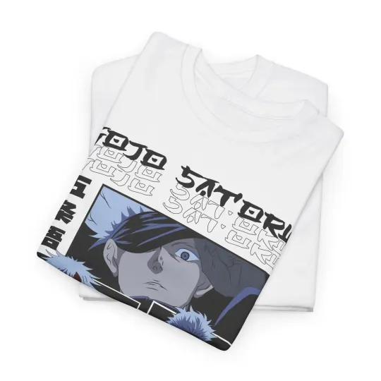 Gojo Satoru Jujutsu Satoru T-Shirt Sukuna Anime Japanese Tee Shirt Manga JJK