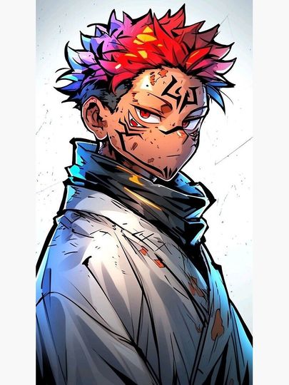 Sukuna Jujutsu Satoru Poster