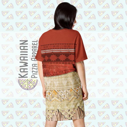 Women's Moana Inspired T-shirt dress