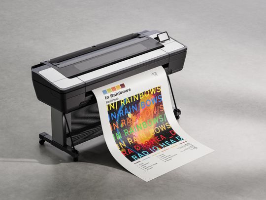 Radiohead In Rainbows Album Poster - Bedroom Decor