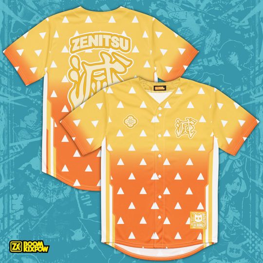 zenittsu Agatsuma demon Baseball Jersey