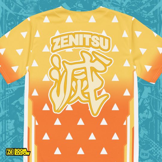 zenittsu Agatsuma demon Baseball Jersey