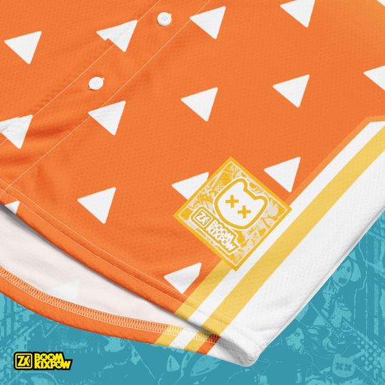 zenittsu Agatsuma demon Baseball Jersey