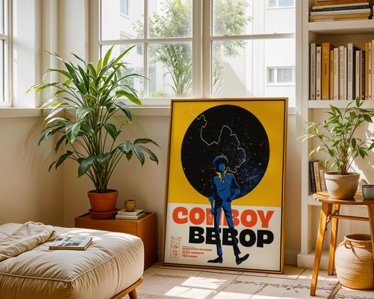 Cow Bebop Anime Poster – Wall Art Print for Manga & Anime Fans