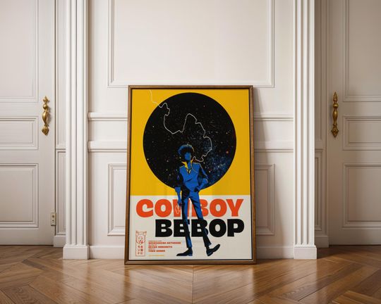 Cow Bebop Anime Poster – Wall Art Print for Manga & Anime Fans