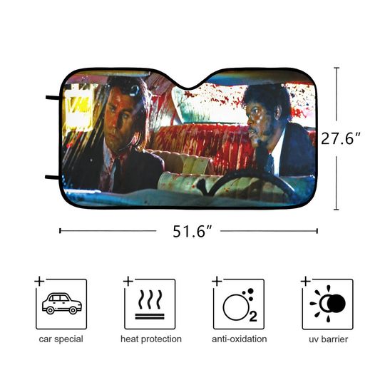 Pulp Fiction Auto Car Sun Shade