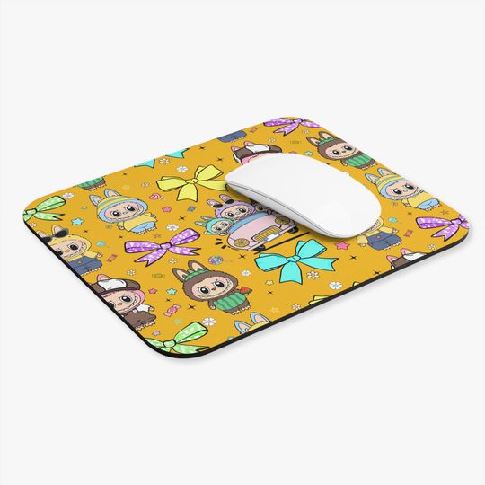 Cute Labubu Monster Mouse Pads