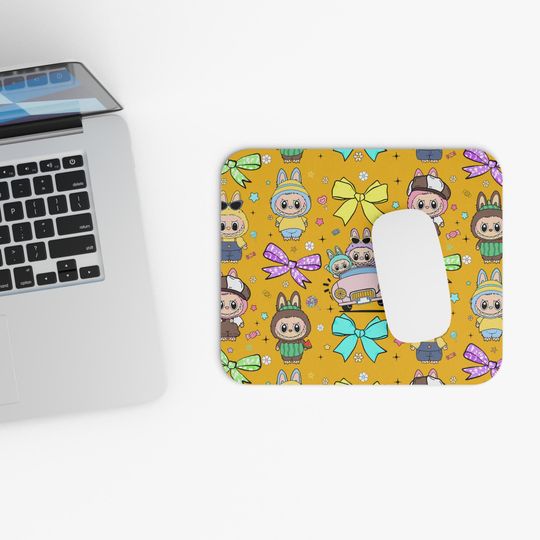 Cute Labubu Monster Mouse Pads