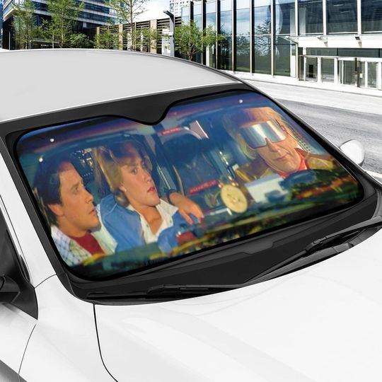 Back to the Future 2 Car Sun Shade
