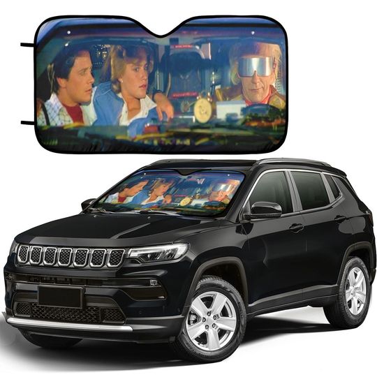 Back to the Future 2 Car Sun Shade