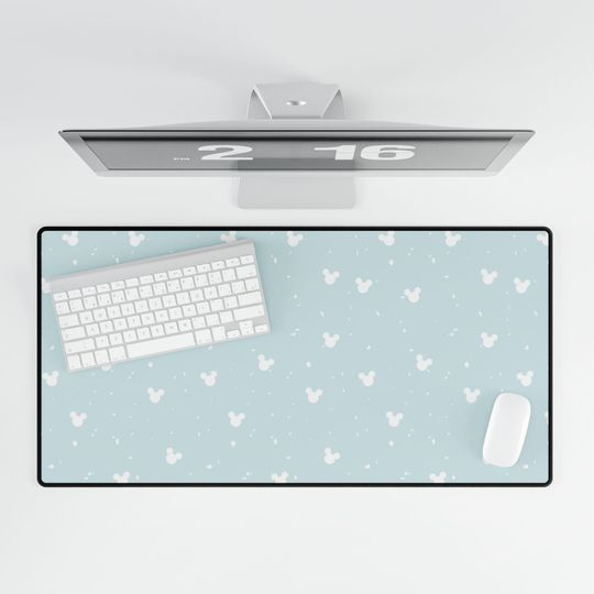 Whimsical Mickey Mouse Disney Inspired Desk Mat,Cute Mouse Pad for Office