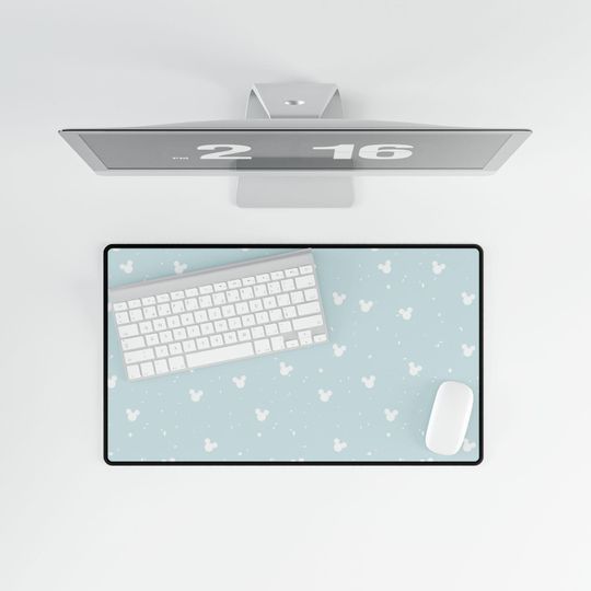 Whimsical Mickey Mouse Disney Inspired Desk Mat,Cute Mouse Pad for Office