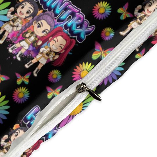 KPOP Demon Hunters 3-Piece Bedding Set- Huntrix