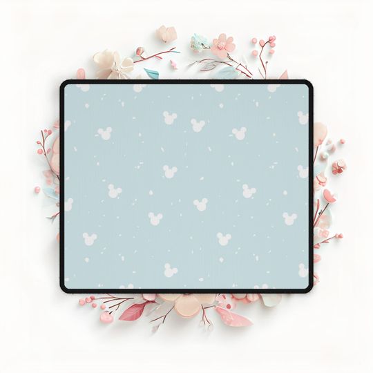 Whimsical Mickey Mouse Disney Inspired Desk Mat,Cute Mouse Pad for Office
