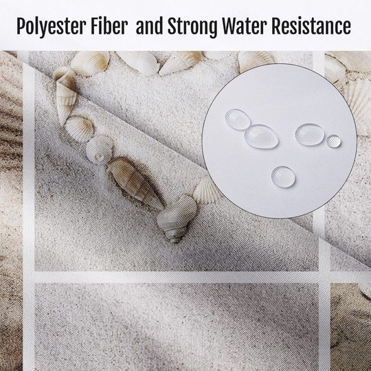 Britimes 4 Piece Shower Curtain Sets