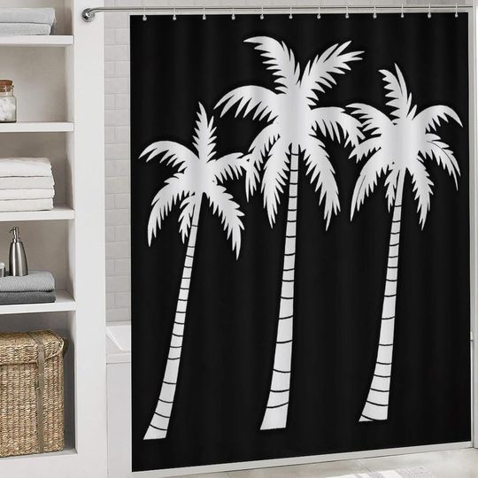 Bedroom Aesthetics Printed Four Piece Bathroom Set Shower Set