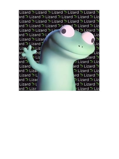 Lizard Lizard Lizard – Funny Elio-Inspired Design Oversized T-Shirt