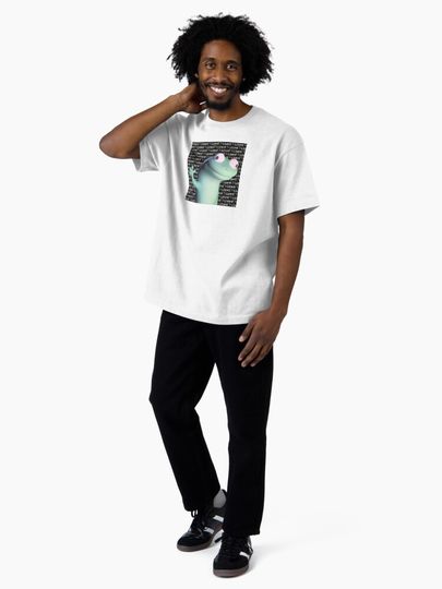 Lizard Lizard Lizard – Funny Elio-Inspired Design Oversized T-Shirt