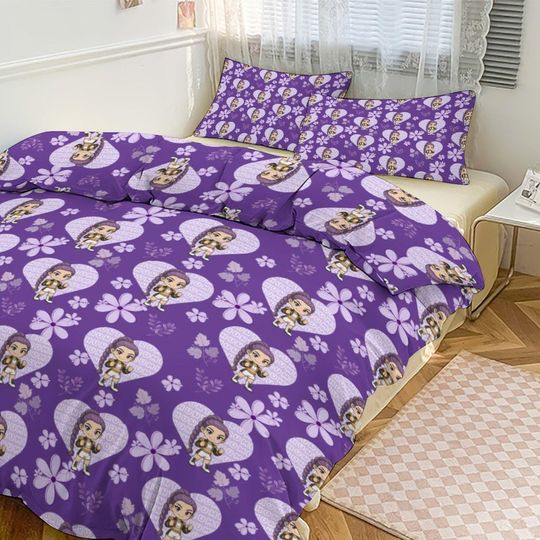 Rumi KPOP Demon Hunters 3-Piece Bedding Set