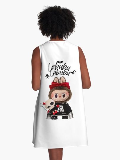 Labubu 7 A-Line Dress, Gift for Her