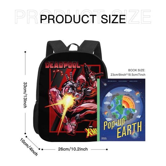 Vintage Marvel X-Men 90s Backpack, Wolverine Storm Rogue, Avengers Backpack