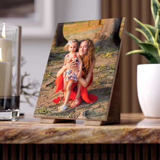 Custom Photo Tile Wedding Proposal Display