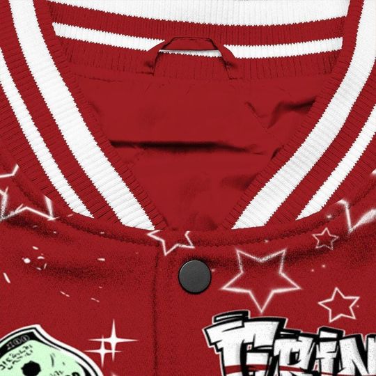 Jacket To Match Alternate Flu Game 12s, Grind2 Shine Later, Streetwear