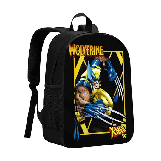 Vintage Marvel X-Men 90s Backpack, Wolverine Storm Rogue, Avengers Backpack